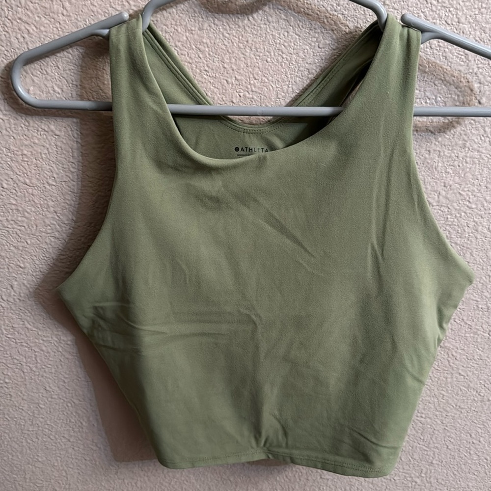 Athleta conscious crop bra